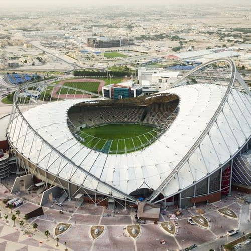 jasa desain pasang fasad Stadion Arena Olahraga 3