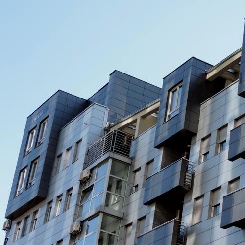 pasang fasad apartemen 1