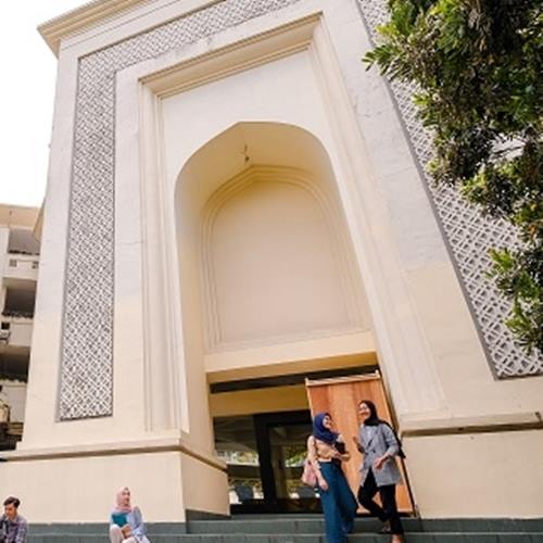 pasang fasad sekolah universitas 3