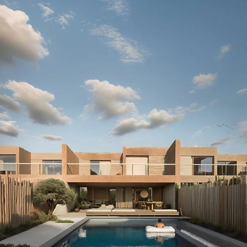 pasang fasad villa 1