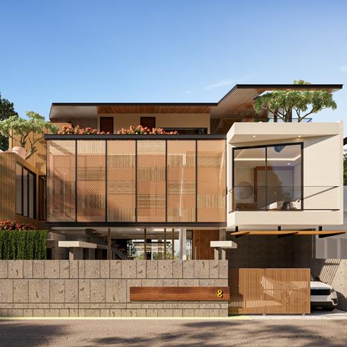 pasang fasad villa 4